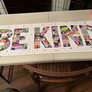 GALISON BE KIND 1000 PIECE PANORAMIC PUZZLE